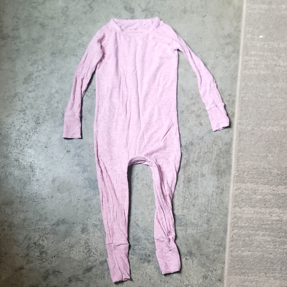 Little Sleepies Ribbed Crescent Zippie